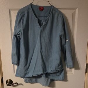 Women's Blue Denim Blouse